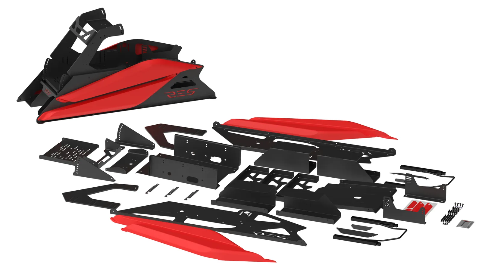Res-Tech CK GT 02 0G flight/racing simulator accessory – slika 7