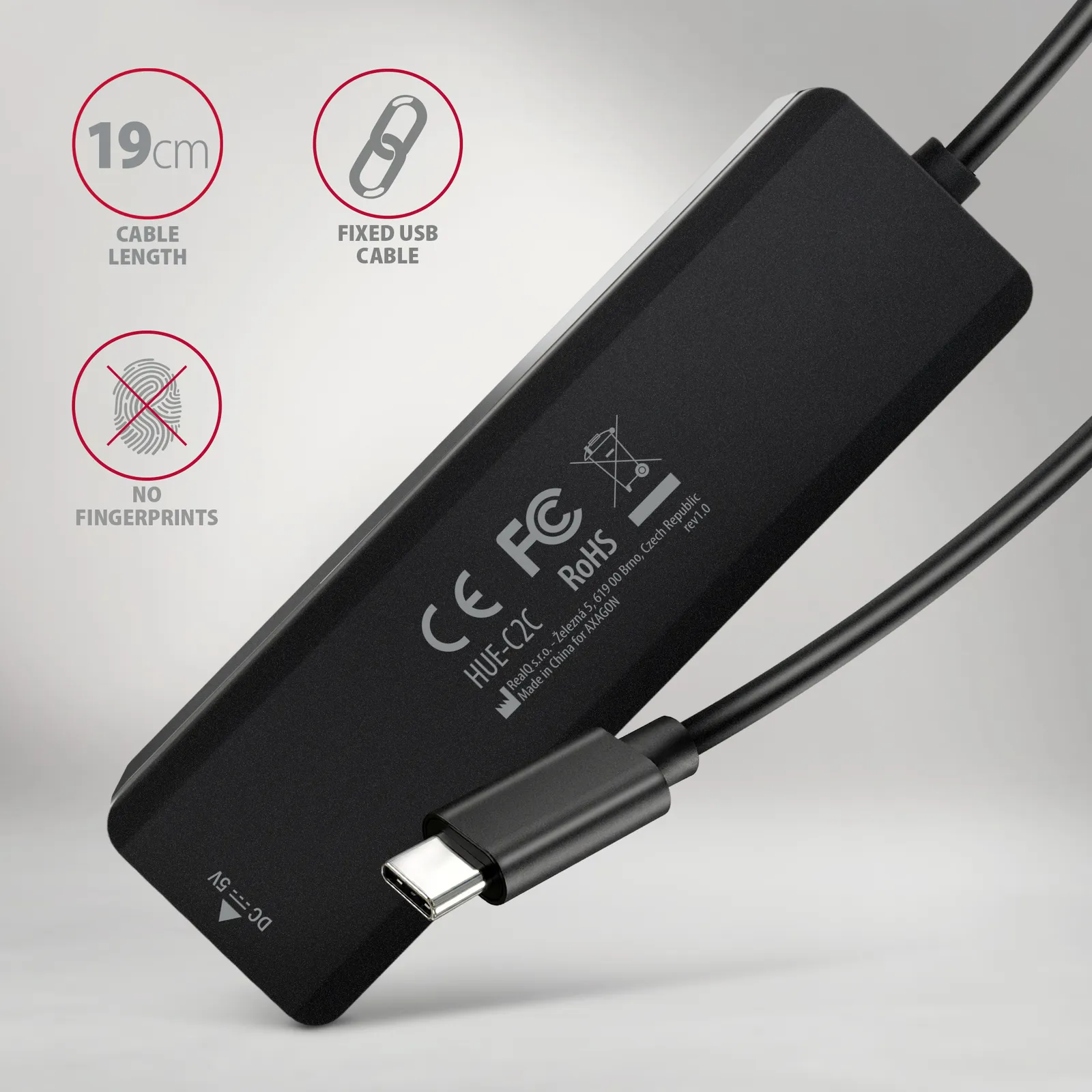 Axagon HUE-C2C interface hub – slika 5