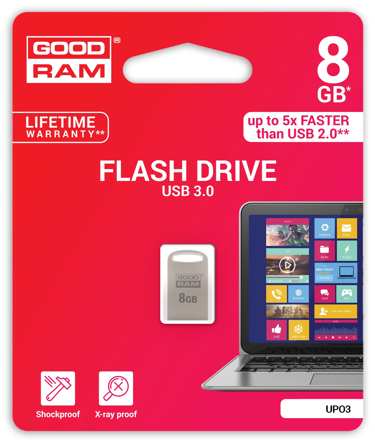 Goodram 8GB USB 3.0 USB flash drive