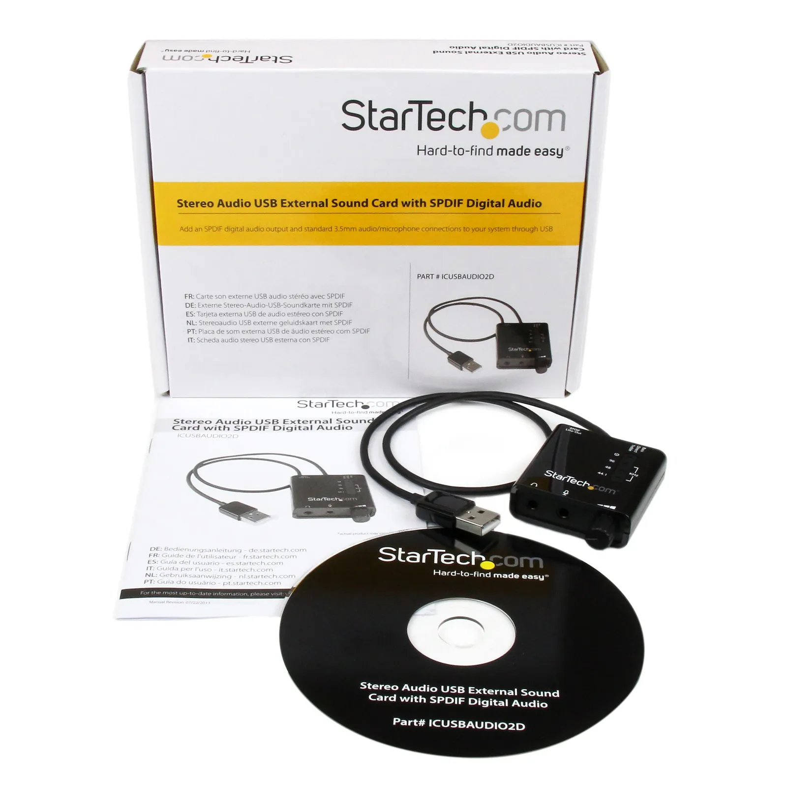 StarTech.com ICUSBAUDIO2D audio card – slika 5