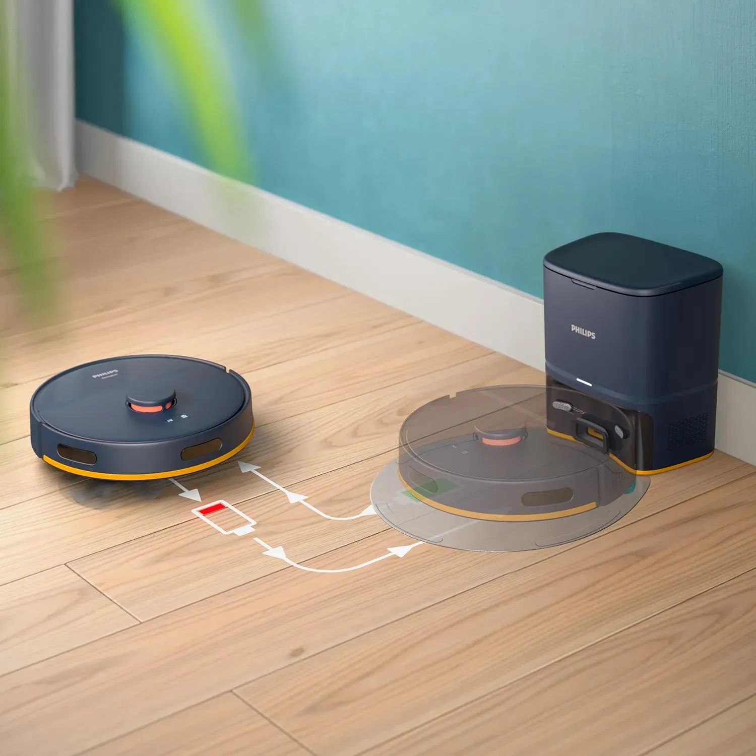 Philips XU2100/10R1 robot vacuum – slika 5