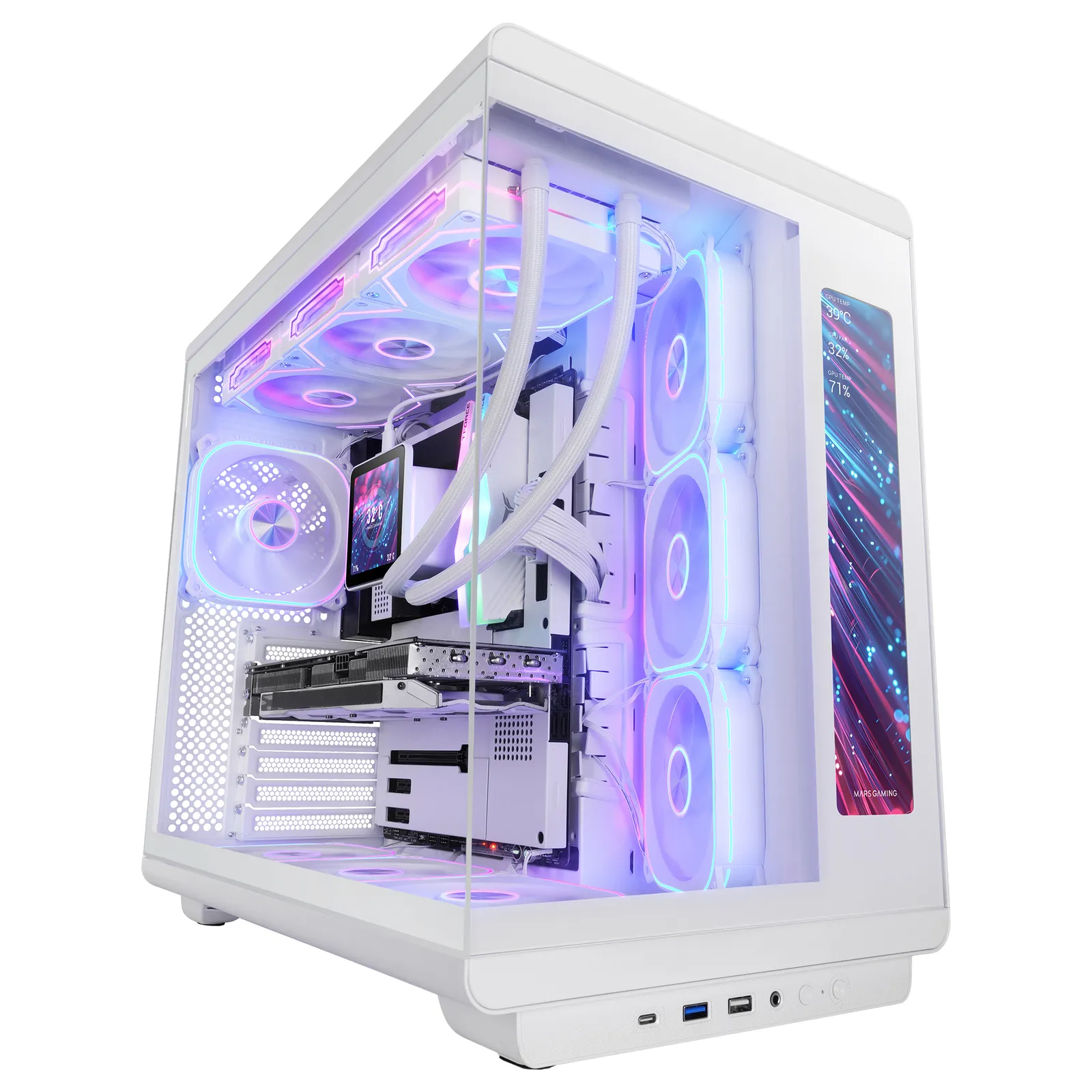 Mars Gaming MCREVMAXW computer case – slika 6