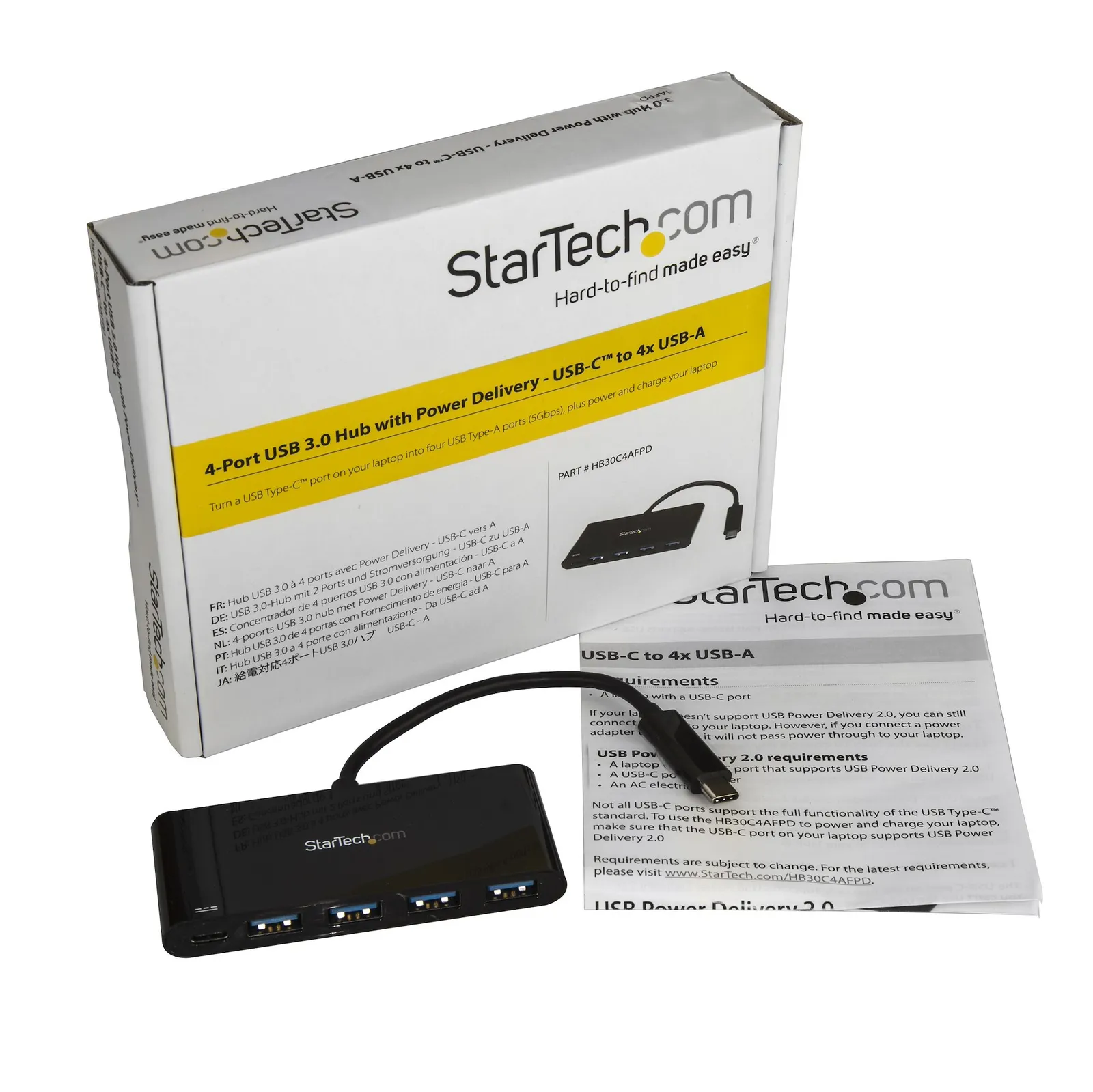 StarTech.com HB30C4AFPD interface hub – slika 5