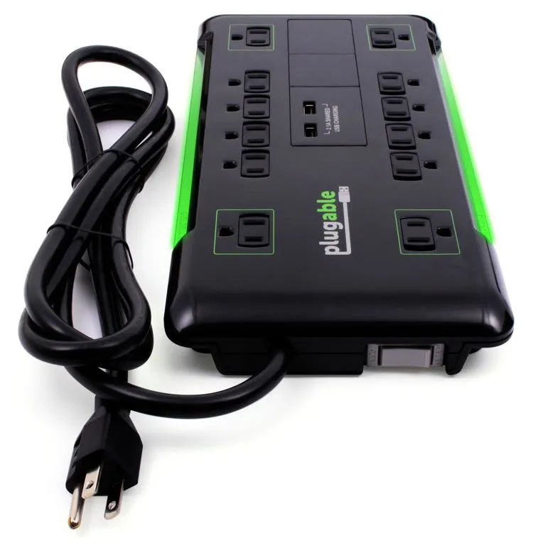Plugable Technologies PS12-USB2B surge protector – slika 2