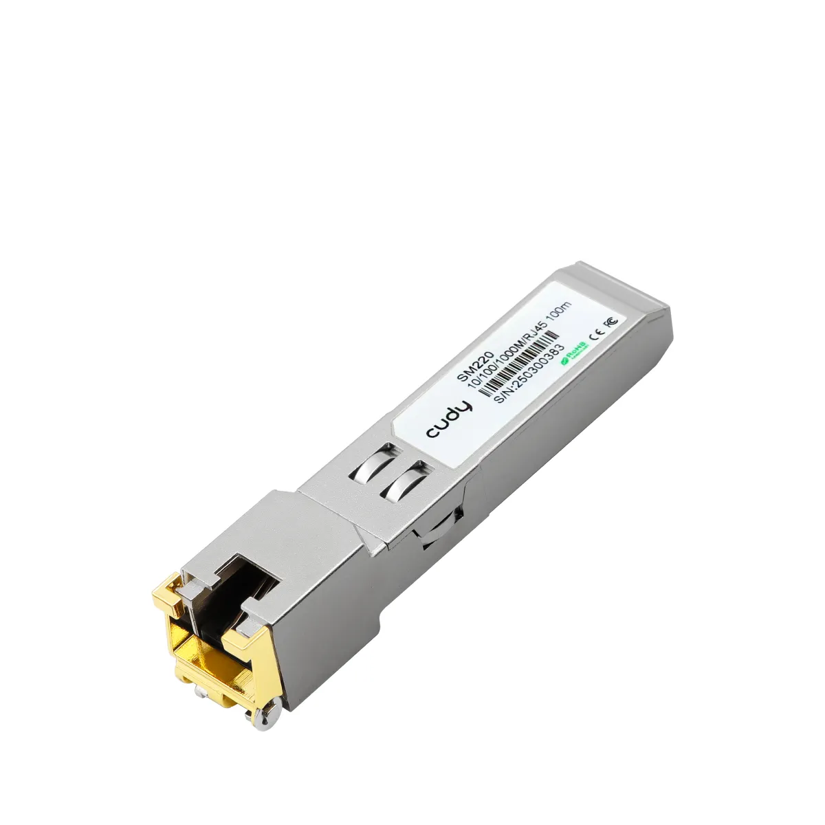 Cudy SFP to Gigabit RJ45 Transceiver, SM220 1.0 network transceiver module