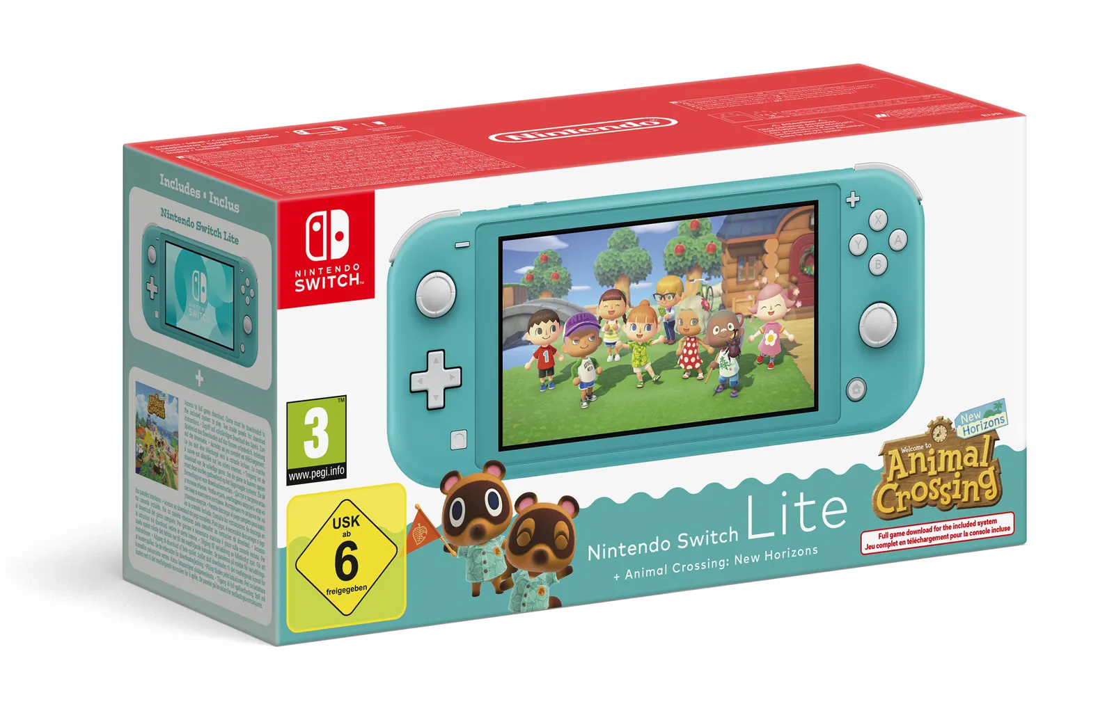 Nintendo Switch Lite Animal Crossing portable game console – slika 3