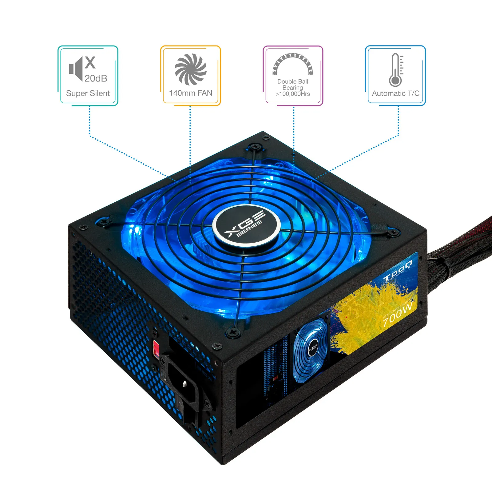 TooQ TQXGEII-700SAP power supply unit – slika 2