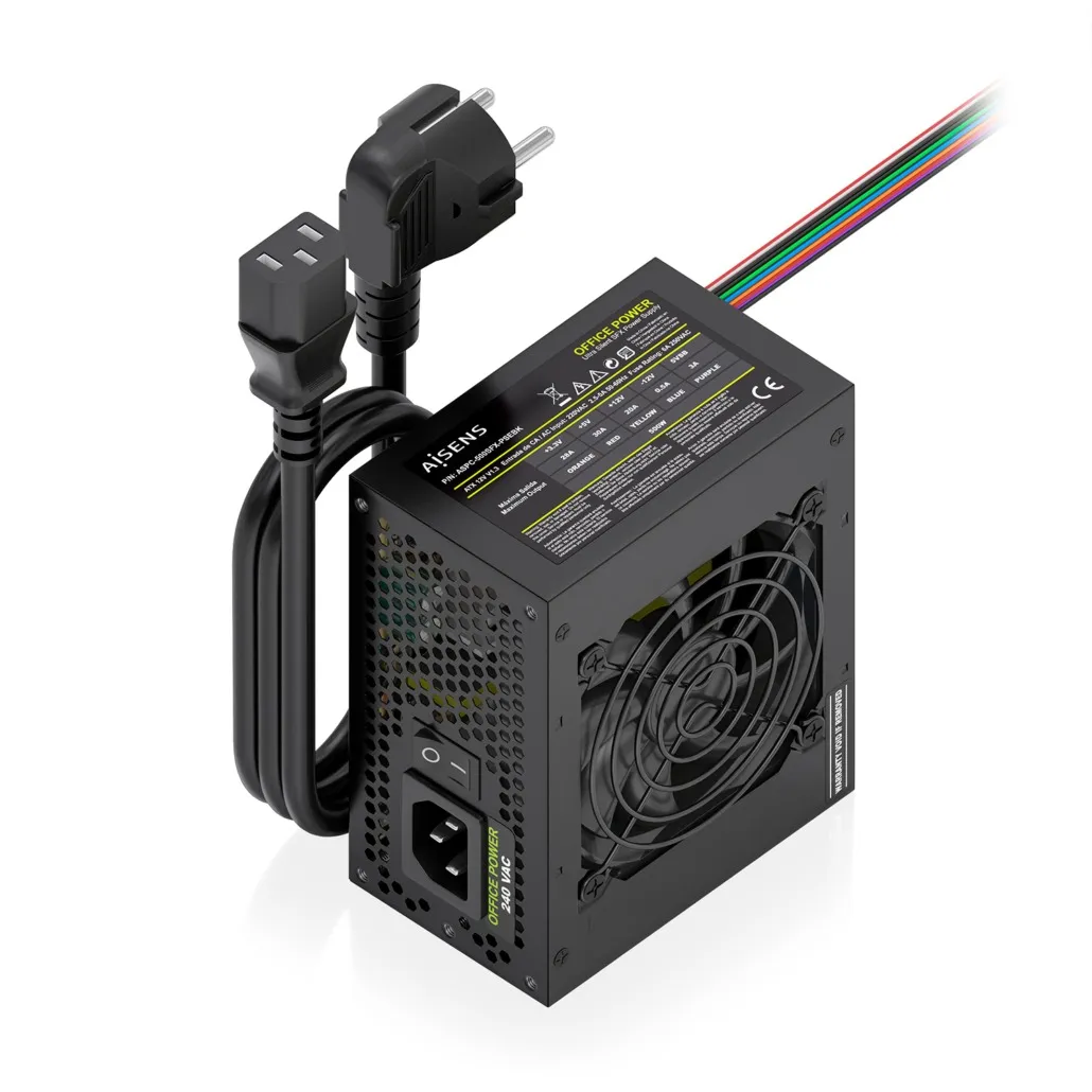AISENS ASPC-500SFX-PSEBK power supply unit