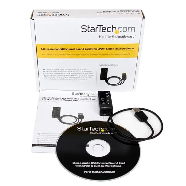 StarTech.com ICUSBAUDIOMH audio card – slika 6