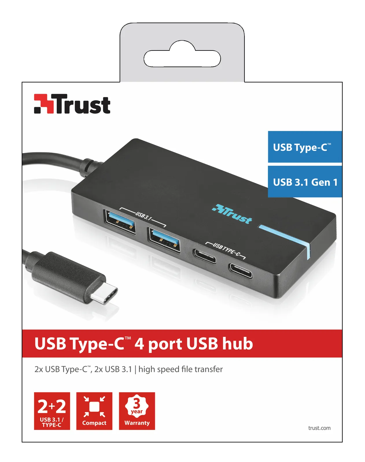 Trust 20820 interface hub – slika 5