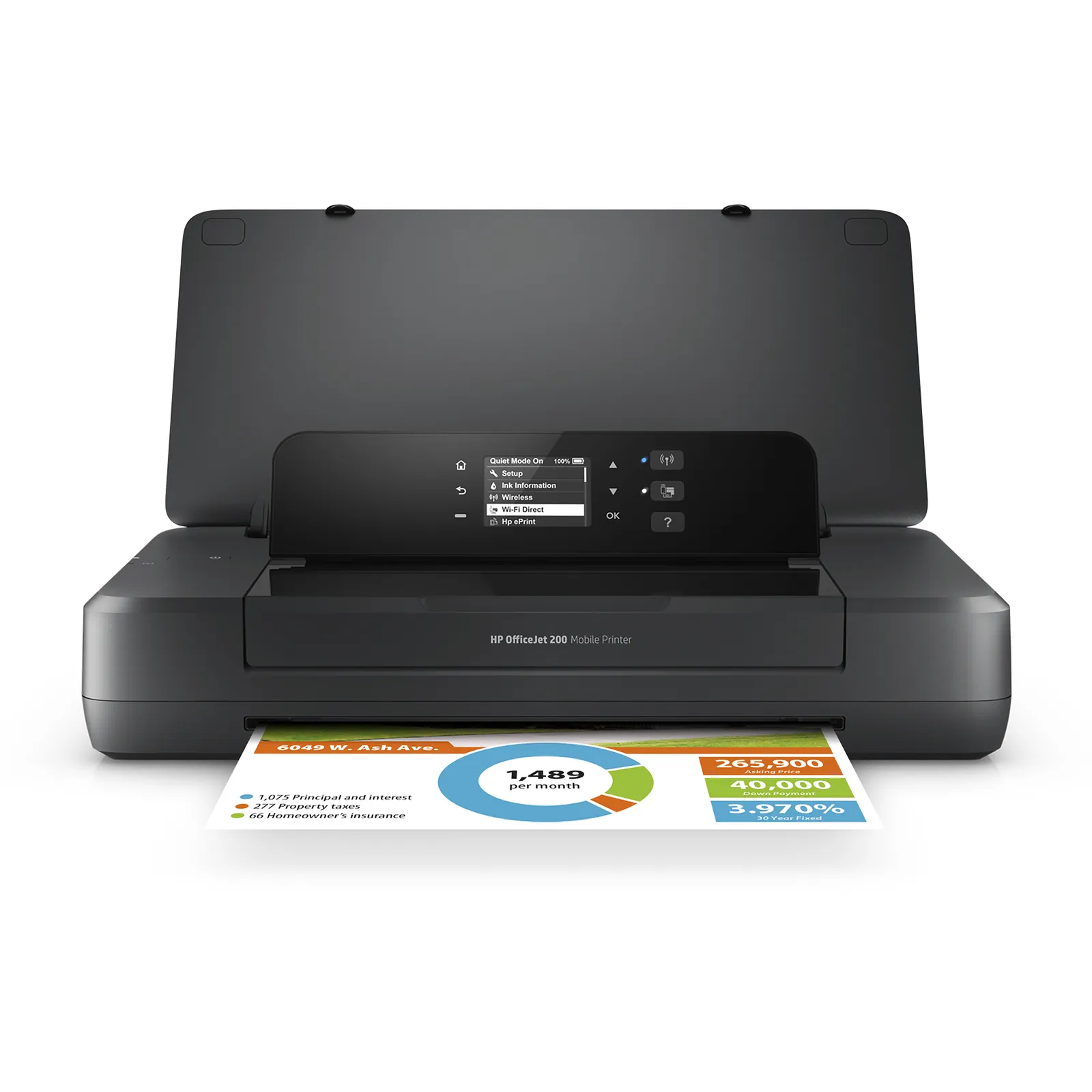 HP Officejet 200 Mobile Printer inkjet printer – slika 4