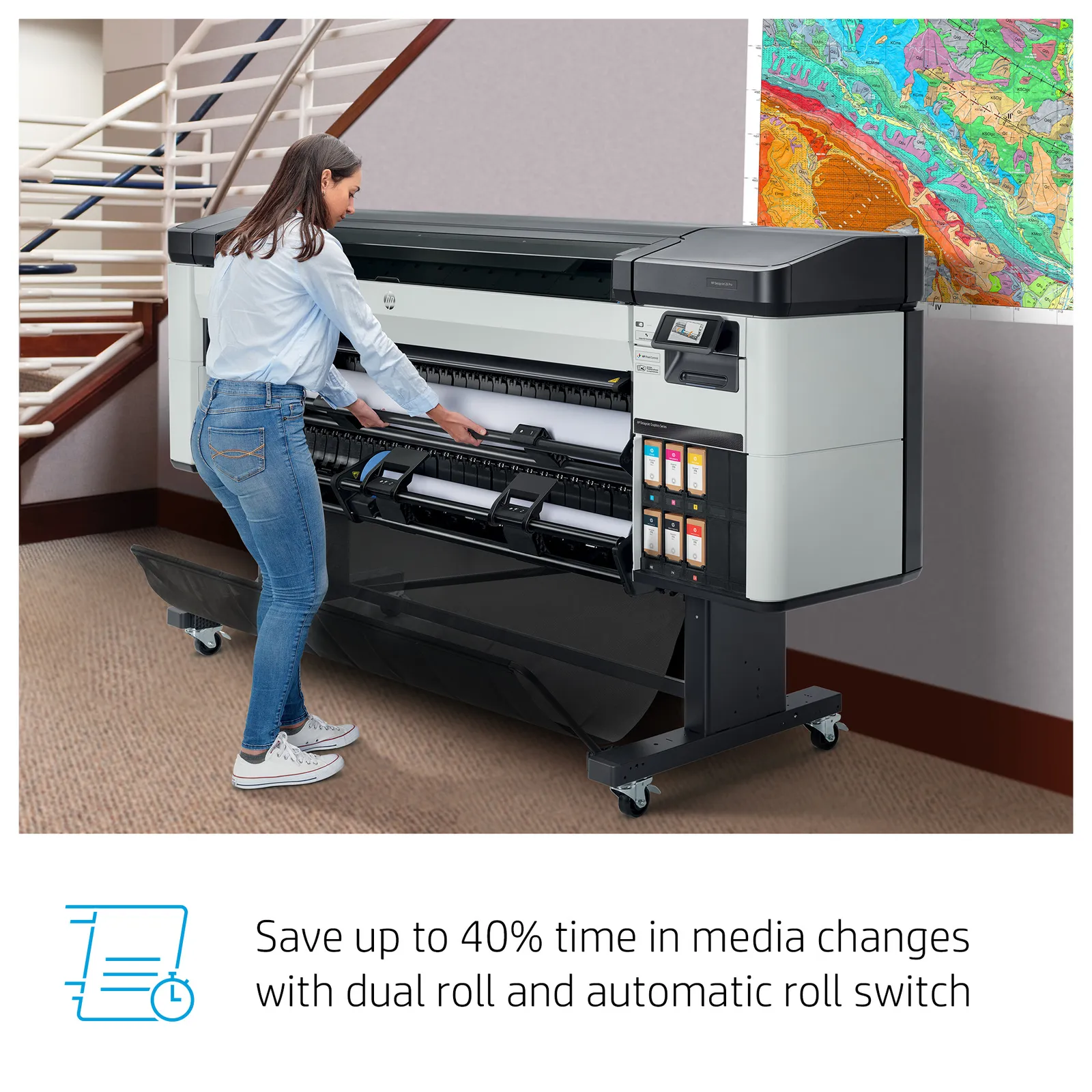 HP Model large format printer – slika 6