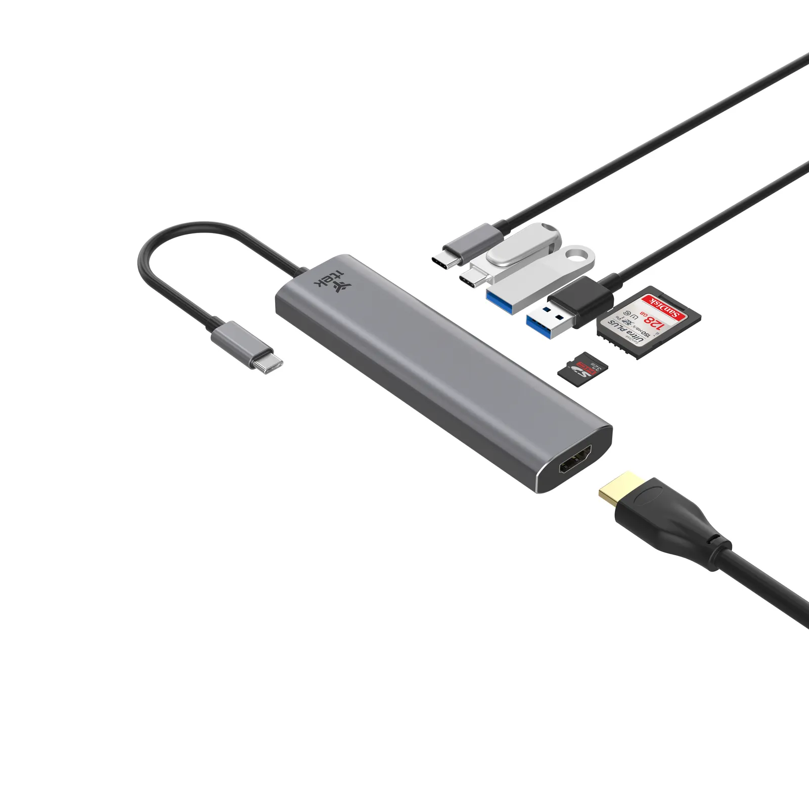 itek ITHUCHDPDCR2U3UC interface hub – slika 2