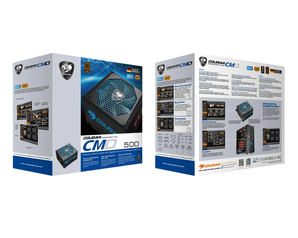 COUGAR CMD 600 power supply unit – slika 9