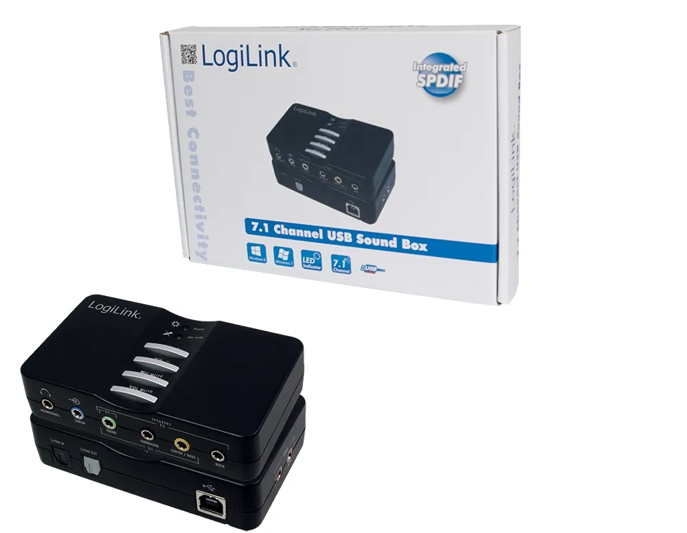 LogiLink USB Sound Box Dolby 7.1 8-Channel