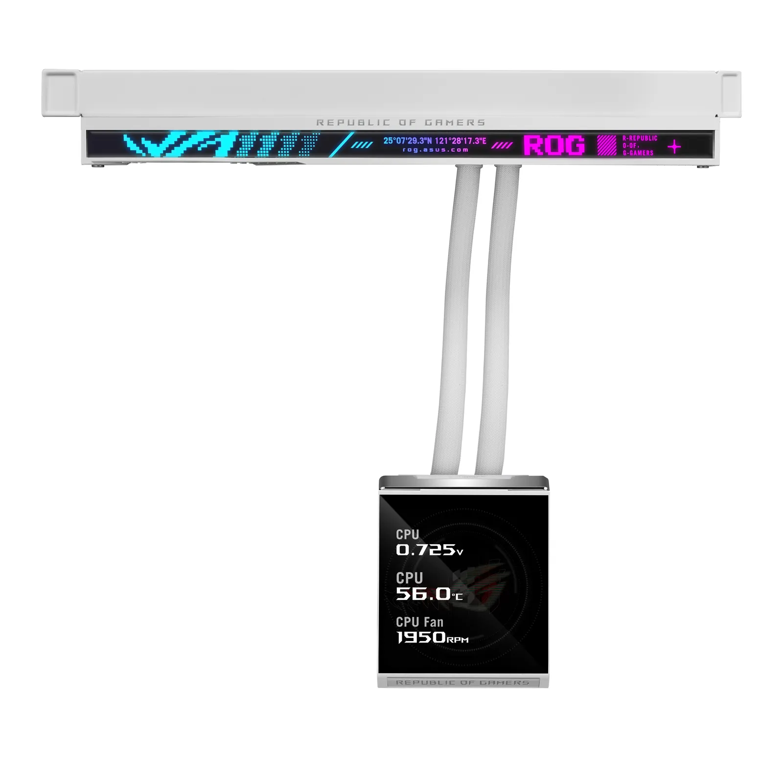 ASUS ROG STRIX SLC IV 360 ARGB LCD WHT – slika 6