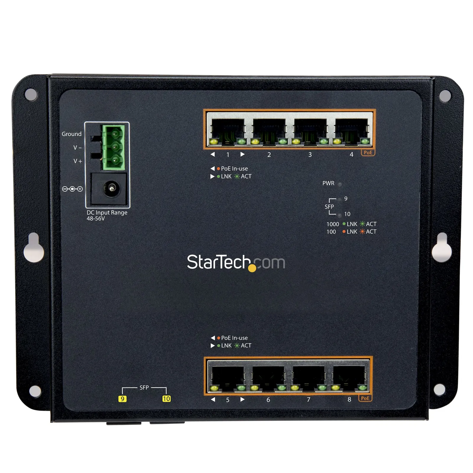 StarTech.com IES101GP2SFW network switch – slika 3