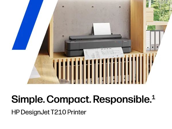 HP DesignJet T210 24-in Printer large format printer – slika 8