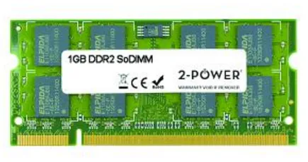 2-Power 1GB DDR2 SoDIMM memory module