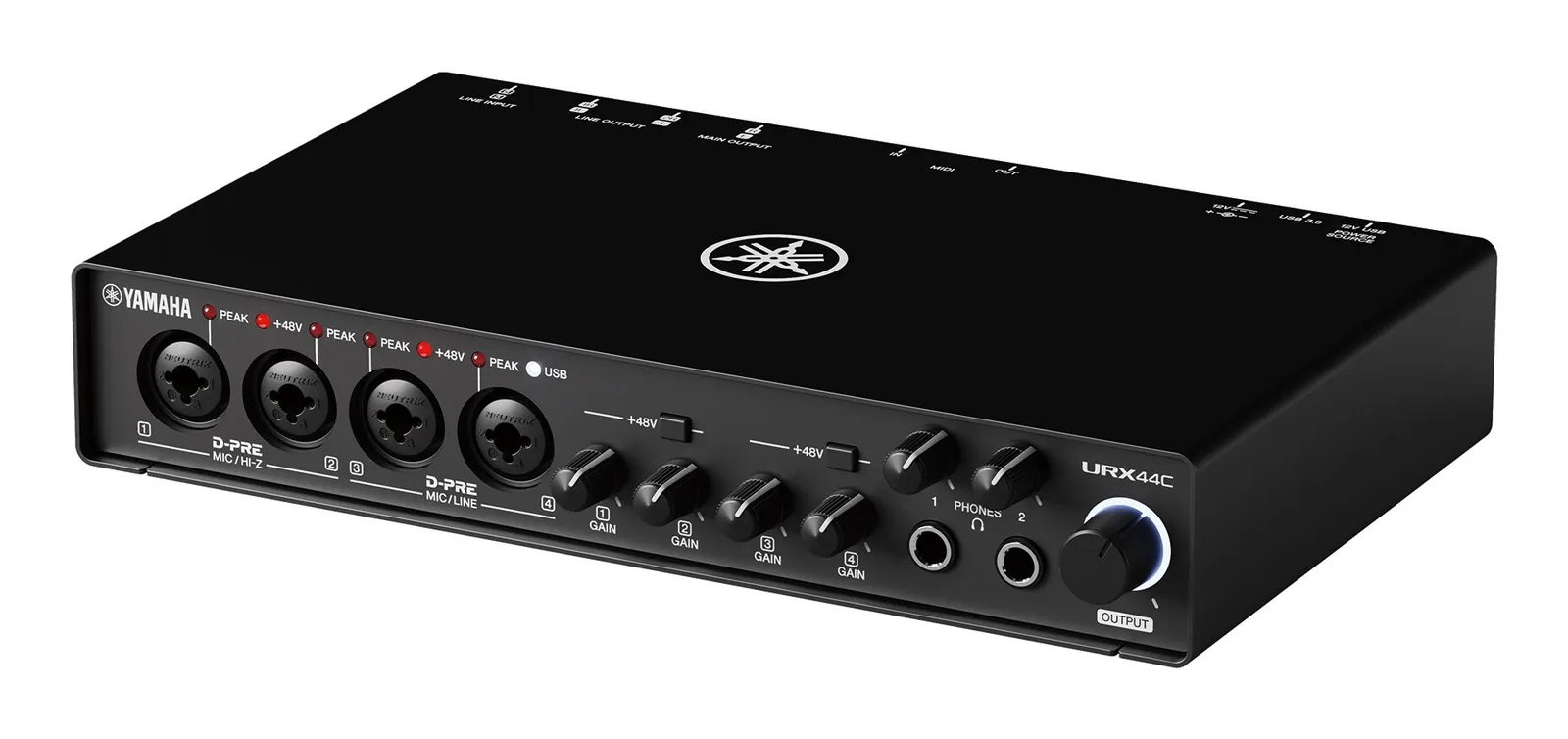 Yamaha URX44C recording audio interface