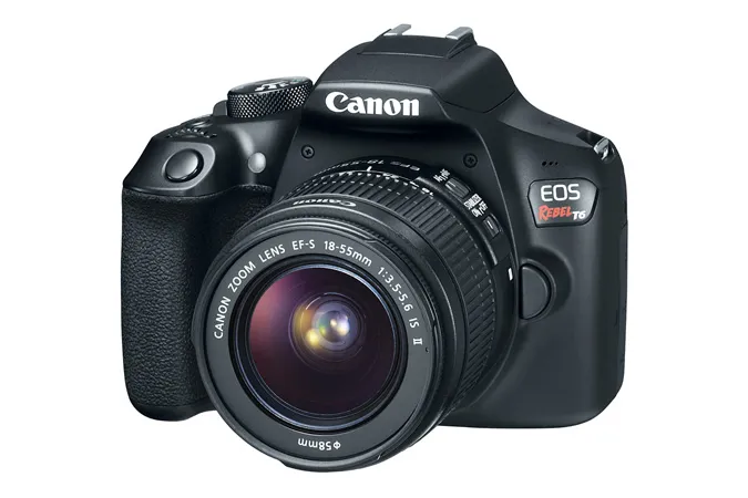 Canon EOS Rebel T6 + 18-55mm IS II & 55-250mm IS STM
