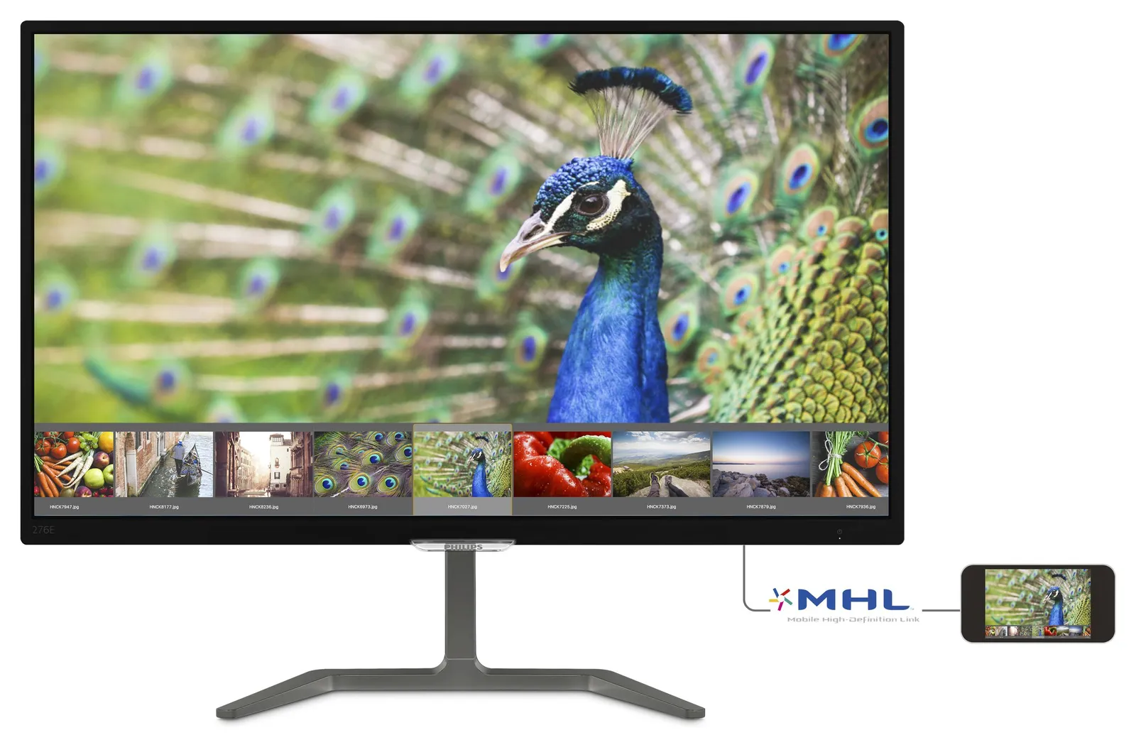 Philips E Line 276E7QDAB/96 computer monitor – slika 2