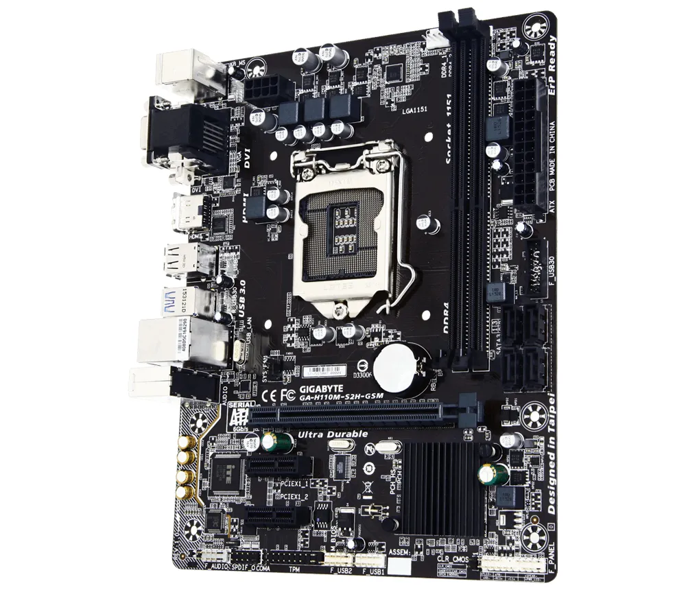 GIGABYTE GA-H110M-S2H-GSM motherboard – slika 3