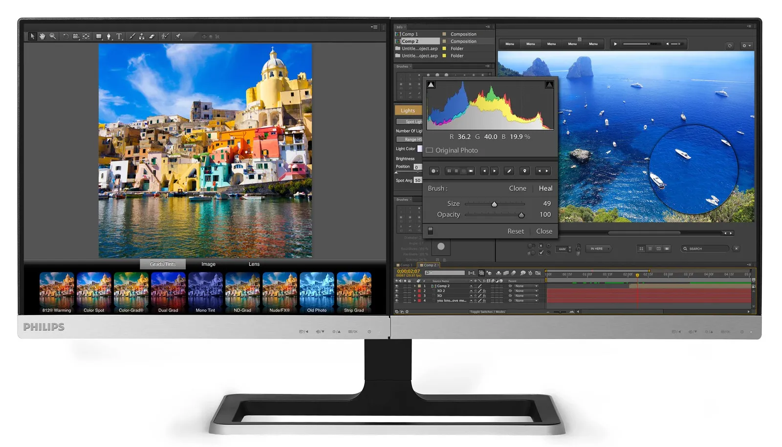 Philips Brilliance 19DP6QJNS/96 computer monitor – slika 2