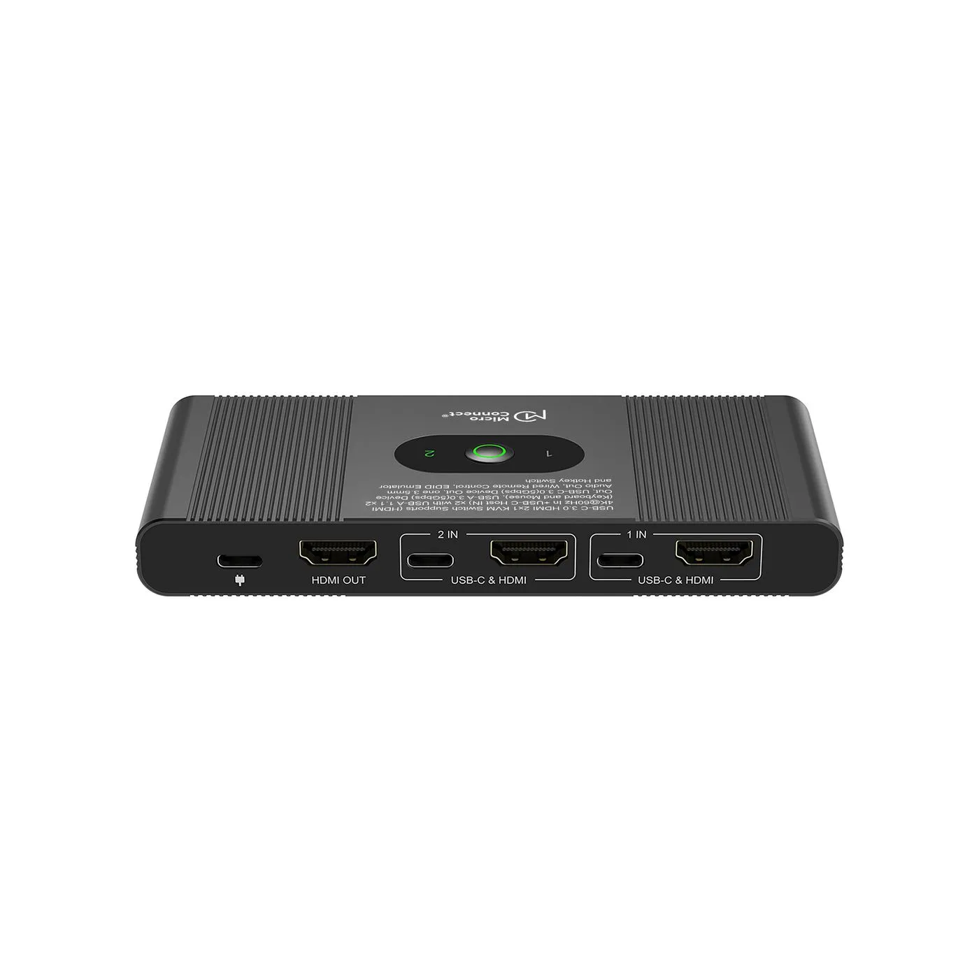 Microconnect HDMI & USB-C 2-Port KVM switch – slika 9
