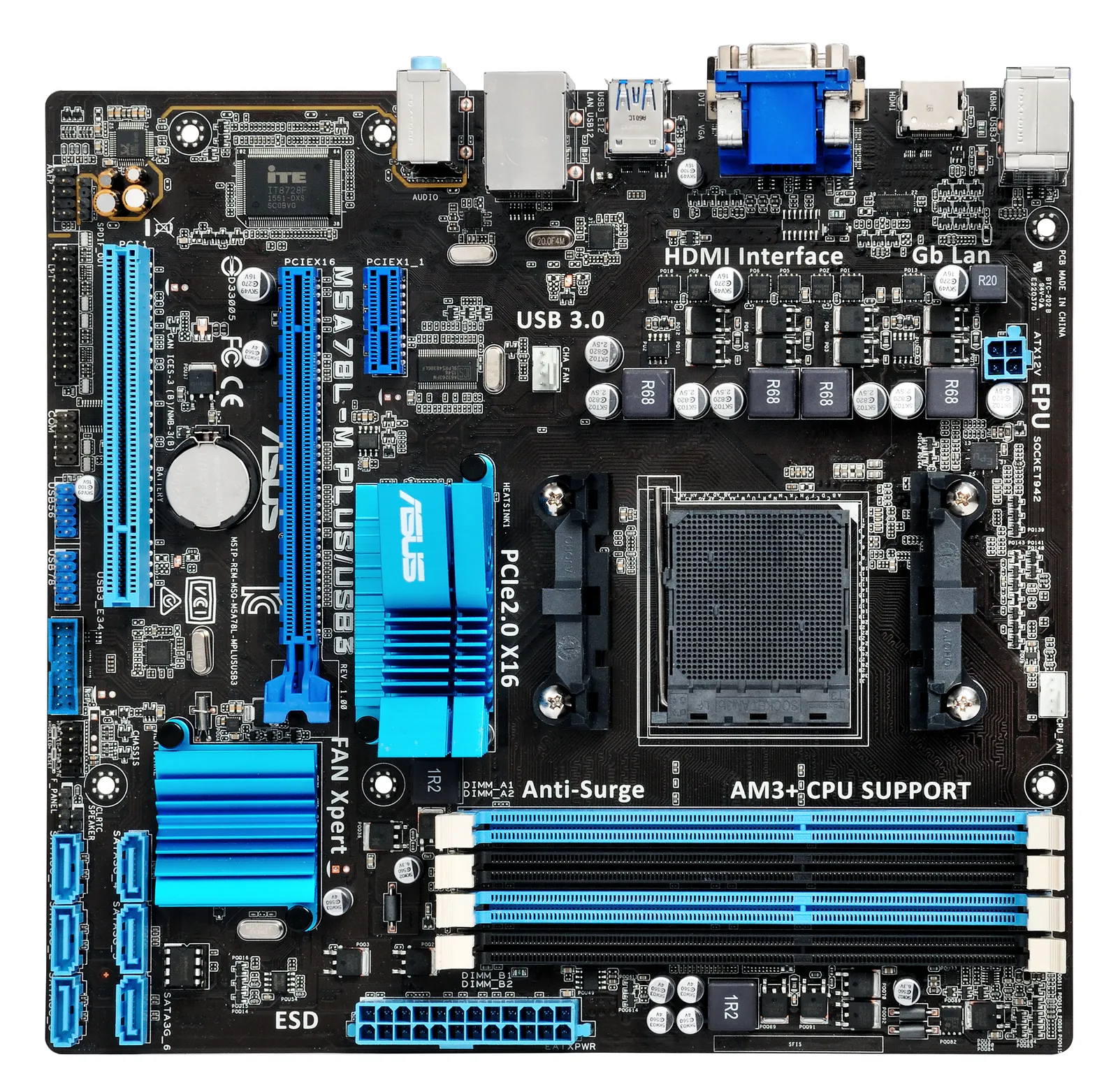 ASUS M5A78L-M PLUS/USB3