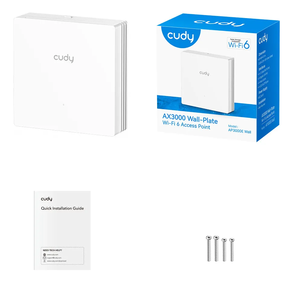 Cudy AP3000E Wall – slika 4