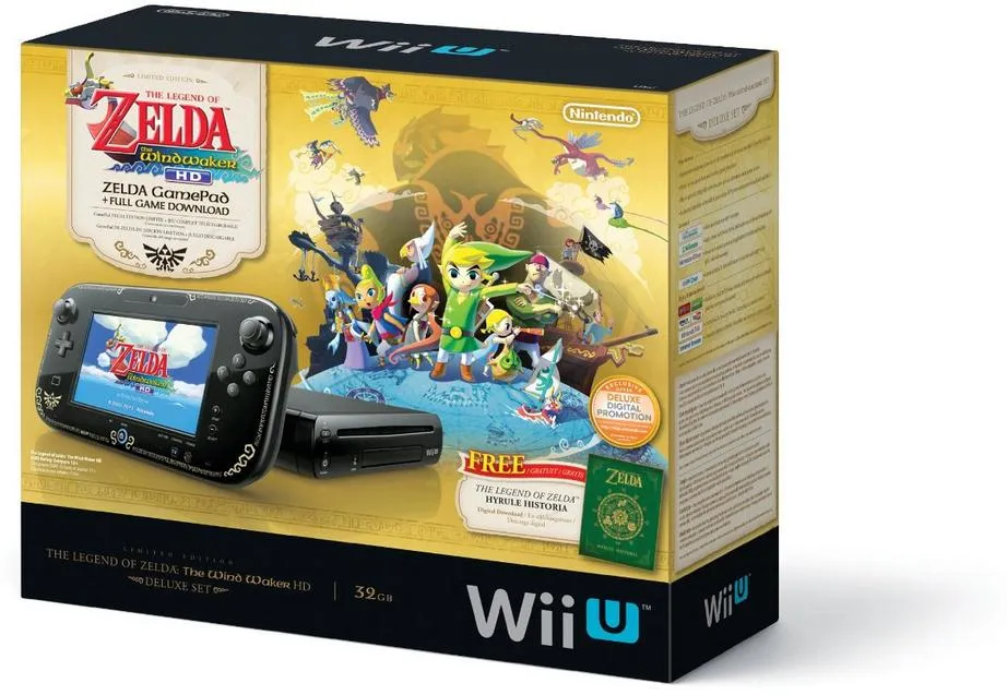 Nintendo Wii U - The Legend of Zelda: The Wind Waker (HD Deluxe Set)