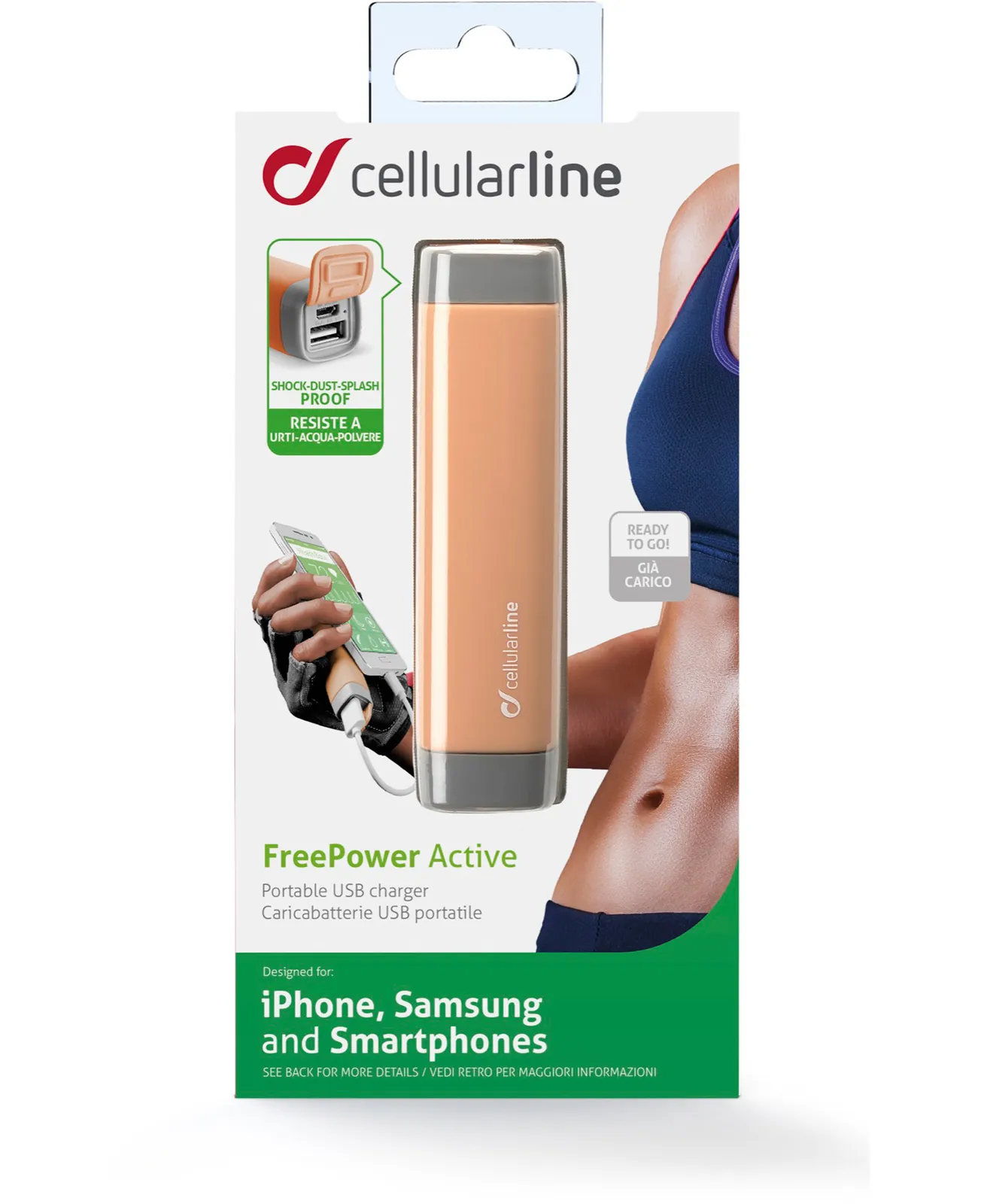 Cellularline FREEP2200ACTIVEO power bank – slika 2