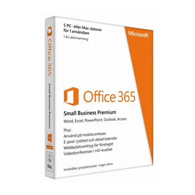 HP Microsoft Office 365 Small Business Premium Software