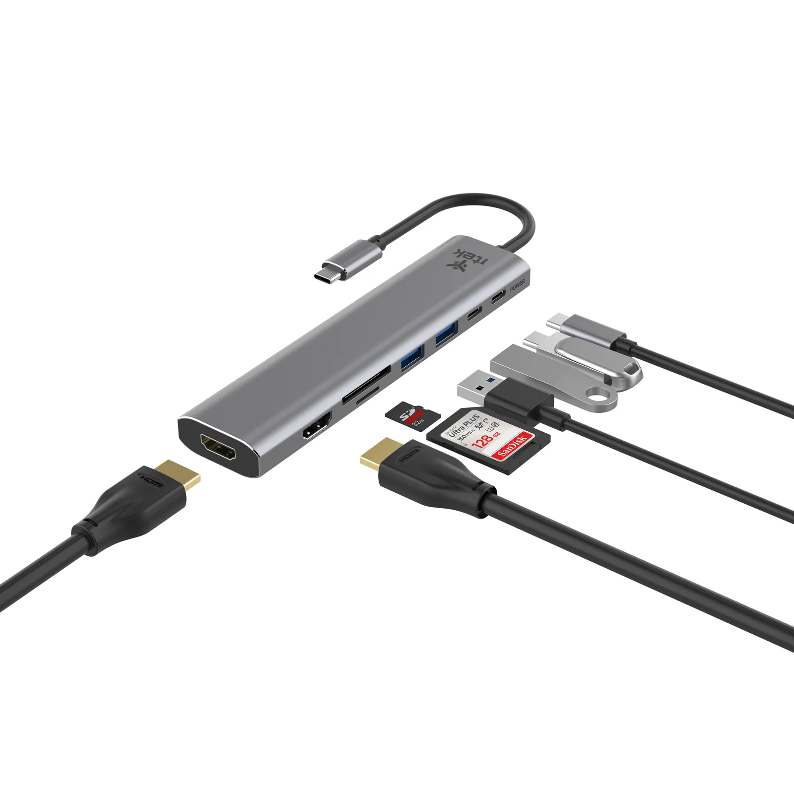 itek ITHUC2HD2U3UCPDCR interface hub – slika 2