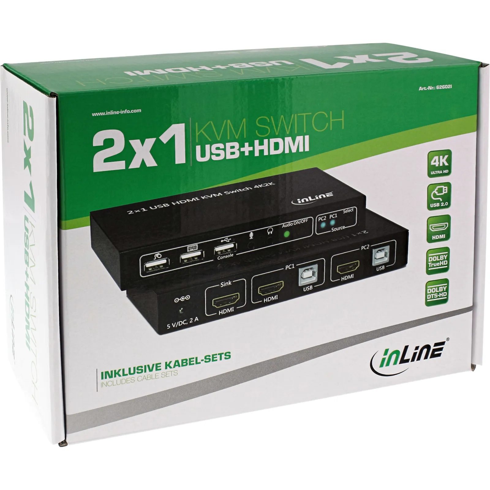 InLine 62602I KVM switch – slika 5