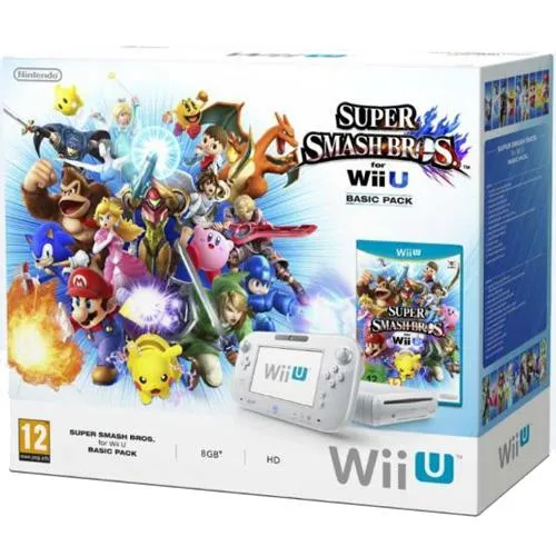 Nintendo Wii U Basic Pack: Super Smash Bros