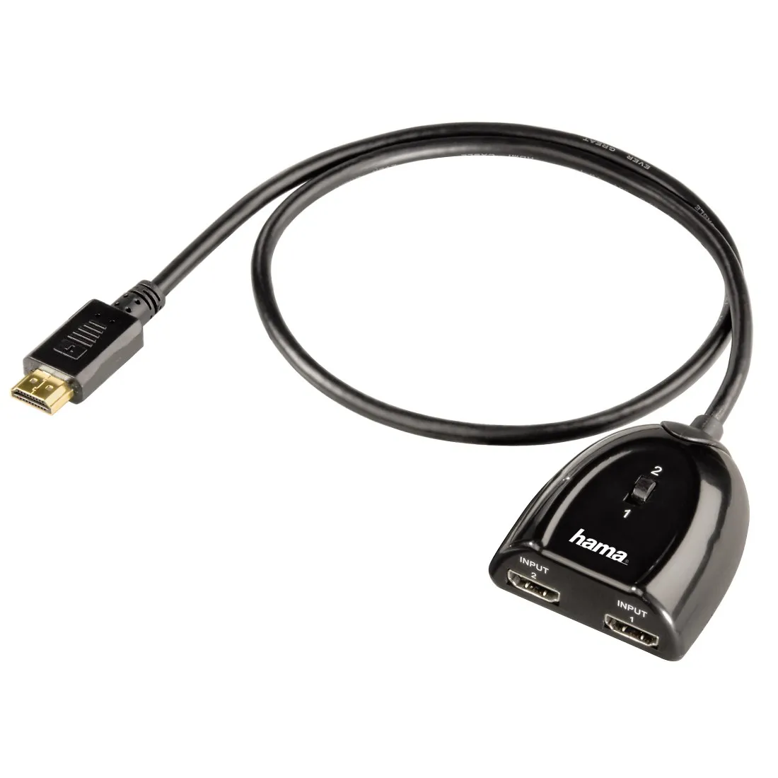 Hama HDMI Switcher 2x1 HDMI cable