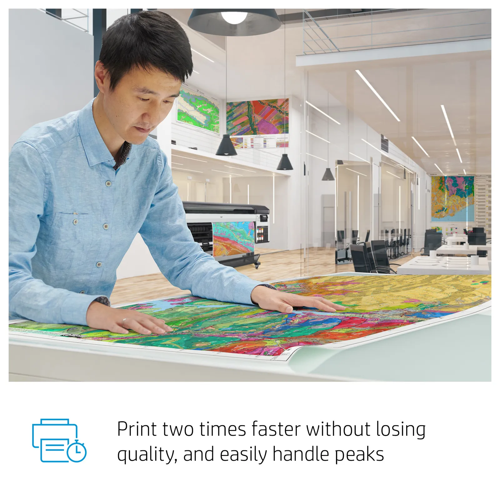 HP Model large format printer – slika 12