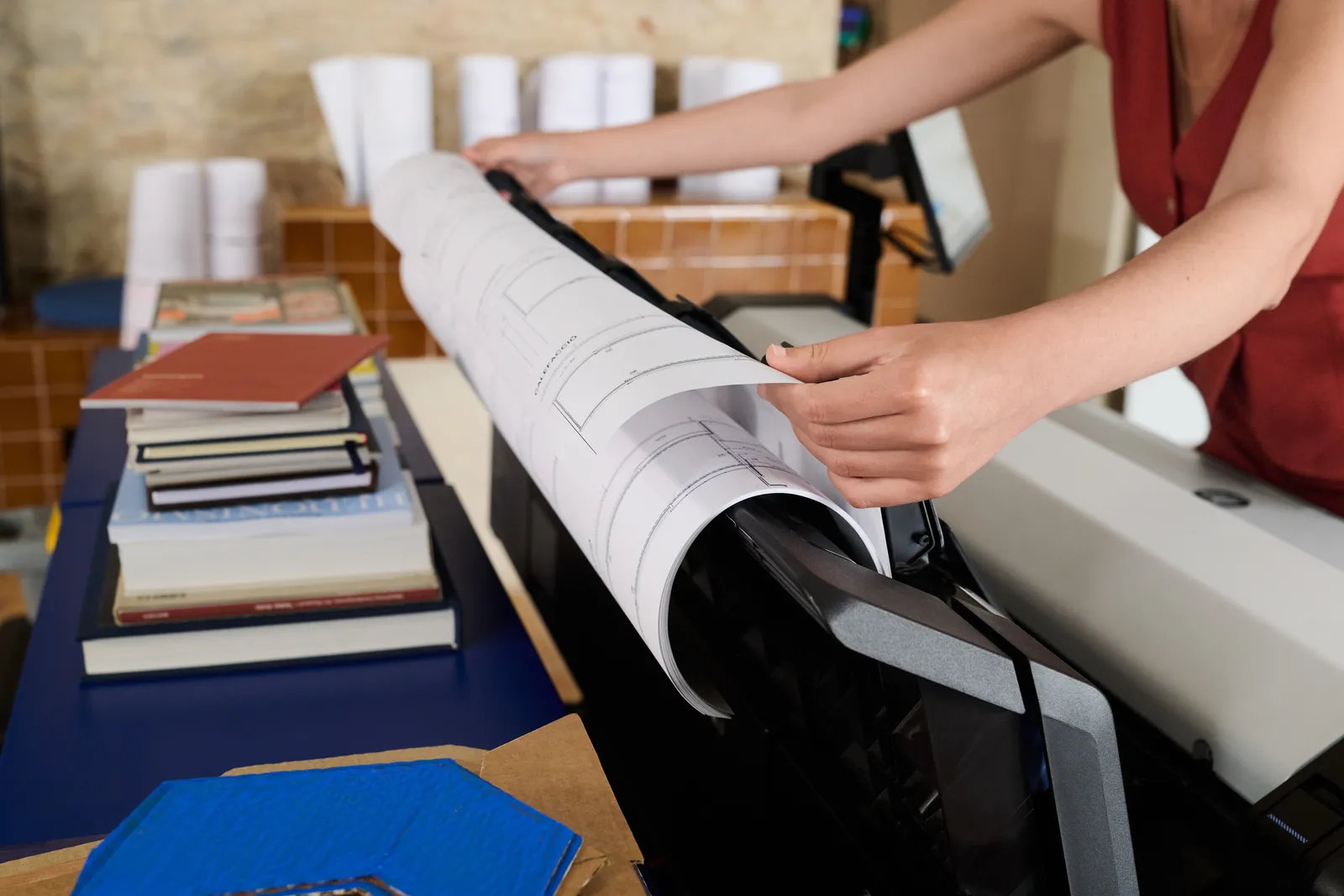 HP 3XB77D large format printer – slika 4