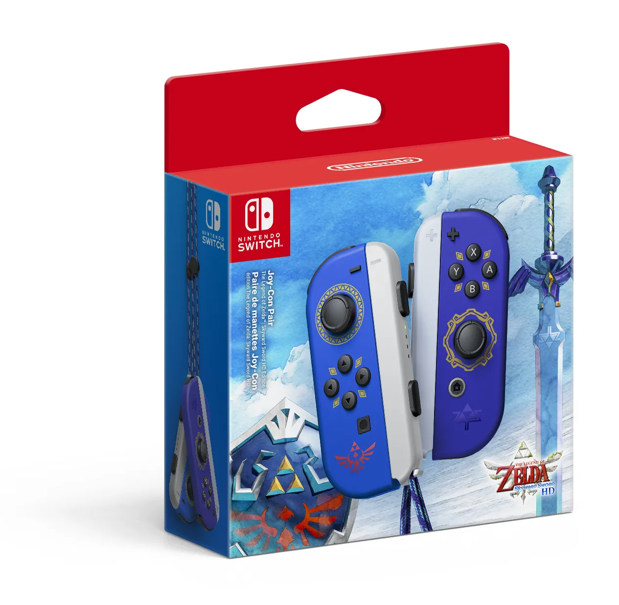Nintendo Joy-Con Set (L+R) - The Legend of Zelda: Skyward Sword HD Edition