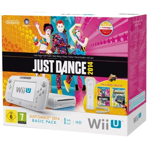 Nintendo Wii U Just Dance 2014 + Nintendoland Premium Pack 8GB