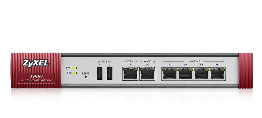 Zyxel USG60 hardware firewall – slika 3