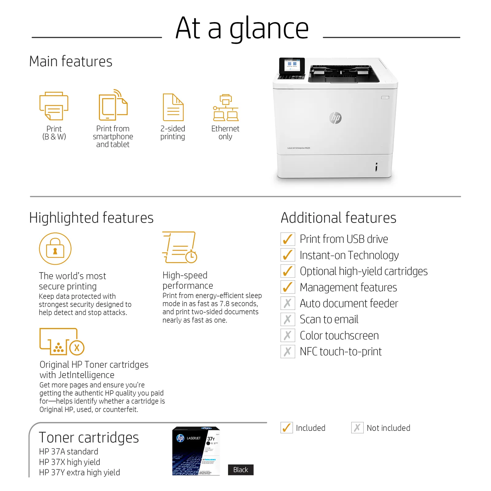 HP LaserJet Enterprise M609dn – slika 10
