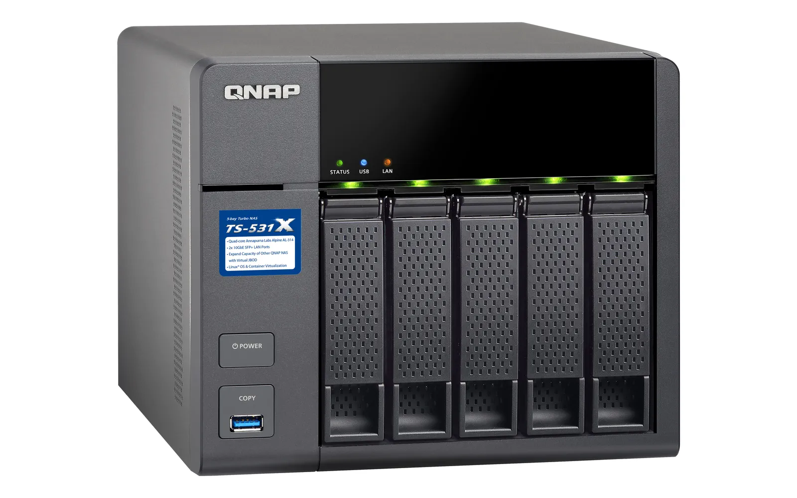 QNAP TS-531X-8G – slika 7
