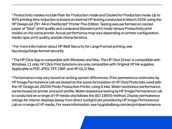 HP DesignJet Z9+dr 44-in PostScript Printer with V-Trimmer large format printer – slika 14