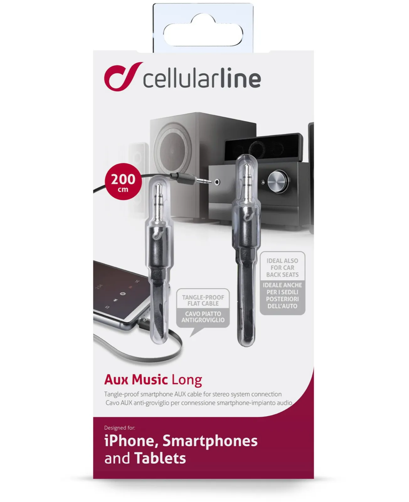 Cellularline 37853 audio cable – slika 2