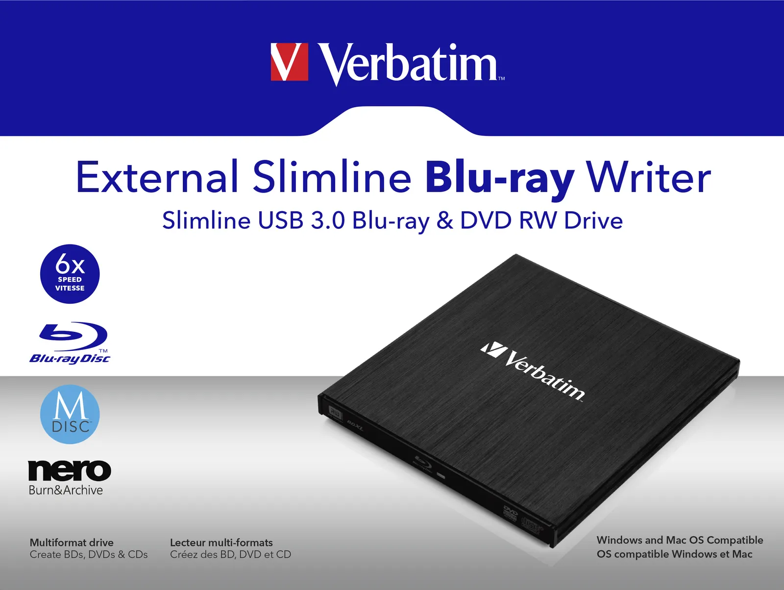 Verbatim External Slimline optical disc drive – slika 6