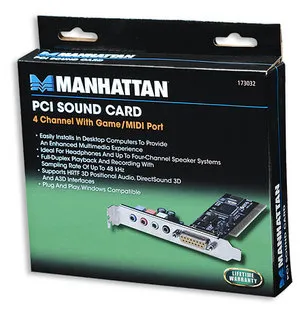 Manhattan 173032 audio card – slika 2