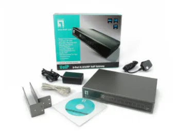 LevelOne 8-Port FXS H.323/SIP Gateway IP phone – slika 6